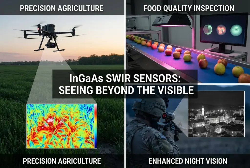 InGaAs SWIR sensor advantages