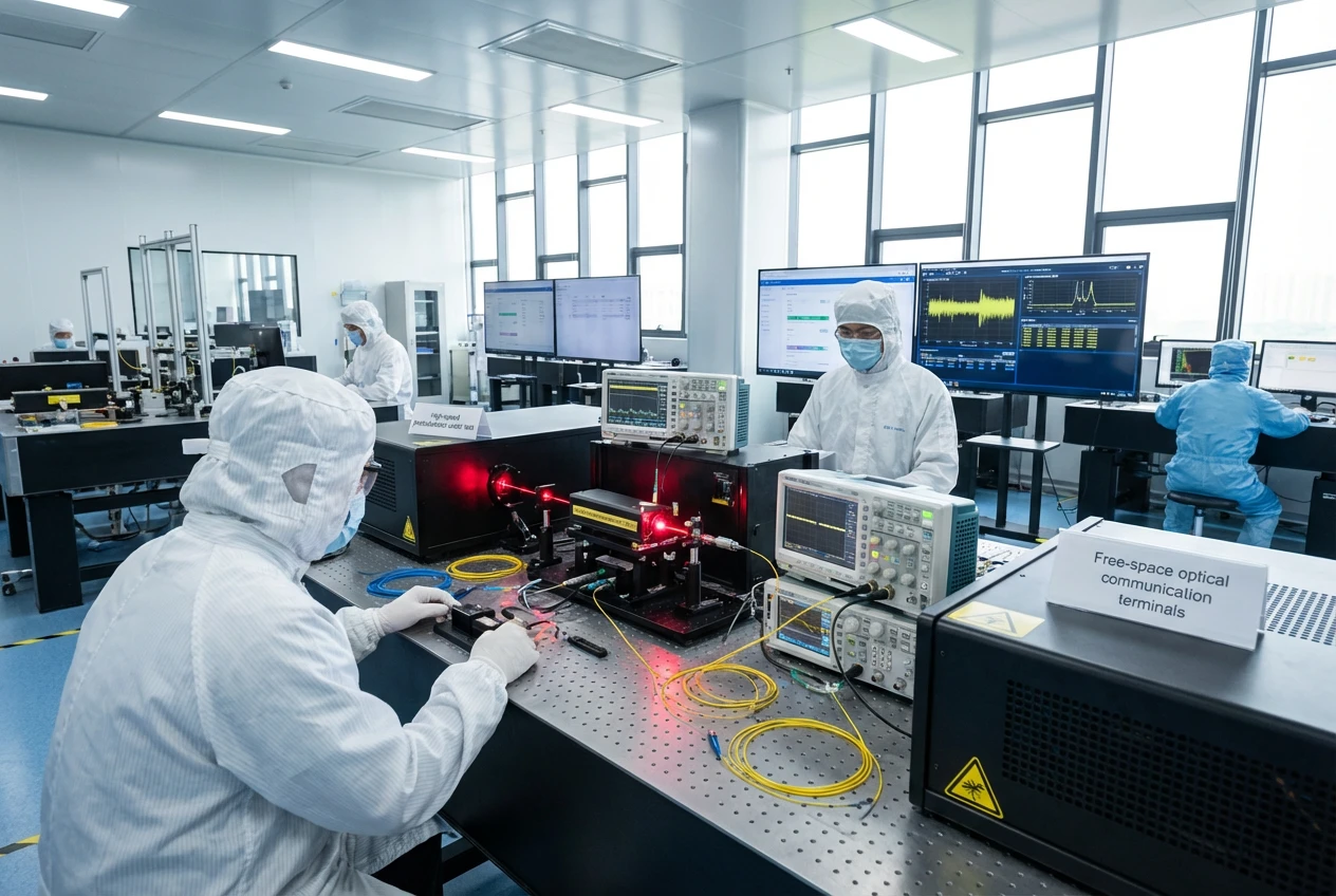 Role of Photo Detectors in Laser Communication Systems