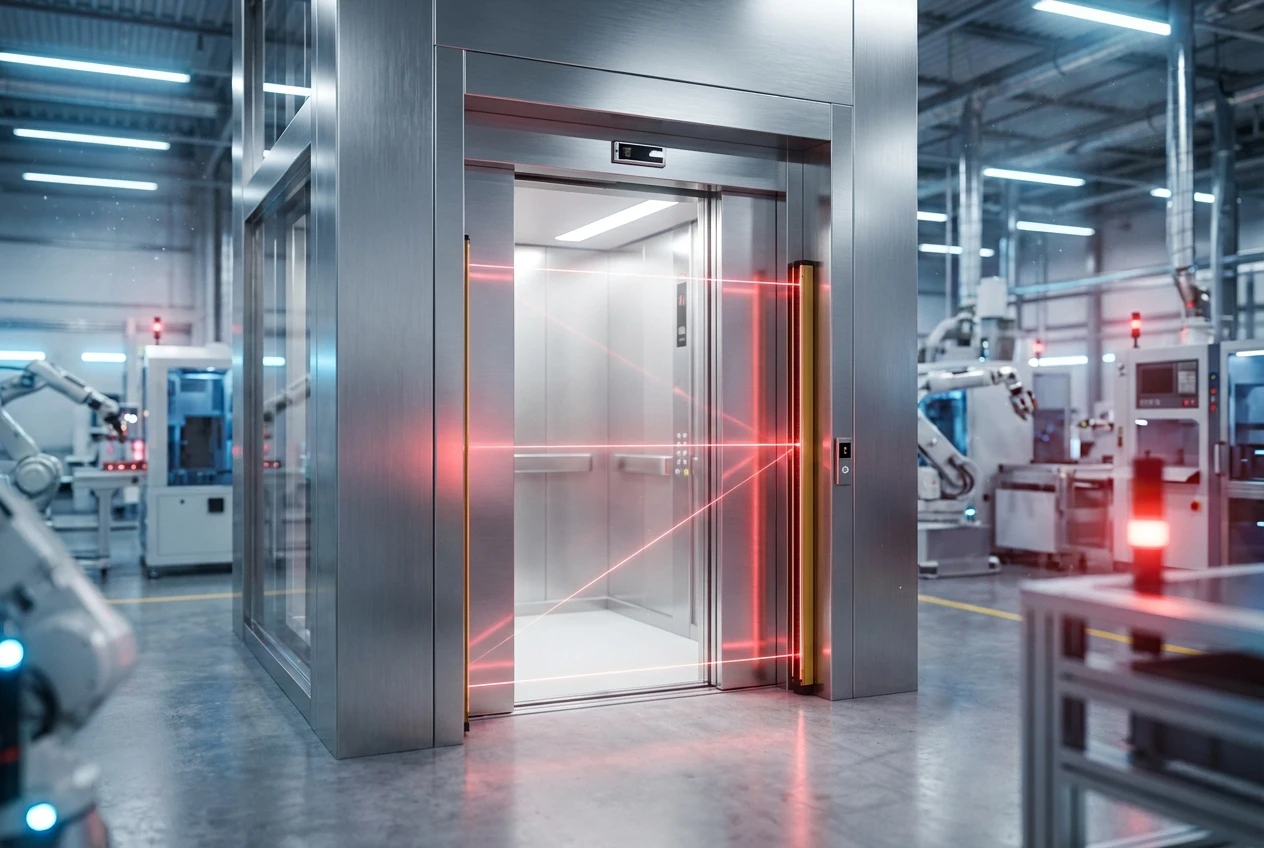 Dimensional outline of the BeePhoton PDCP08-511 optical switch component