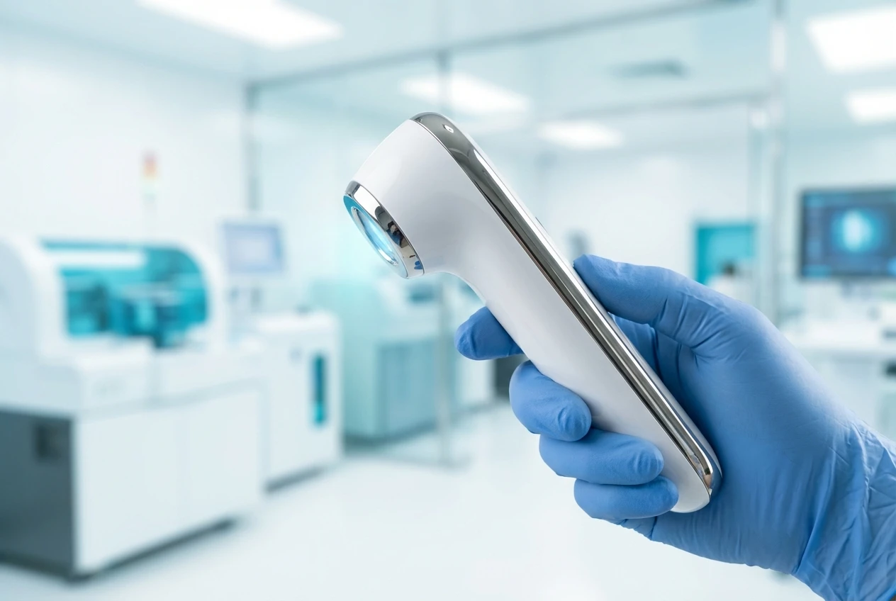 replace PMT with photodiode sensors in medical devices