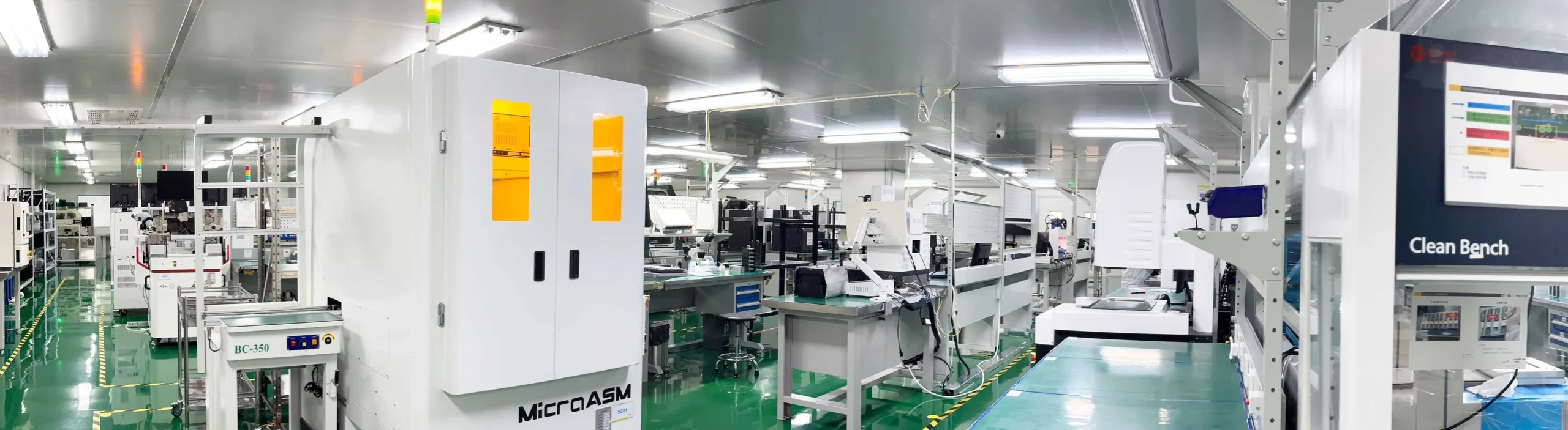 Bee Photon Factory Interior and Production Line