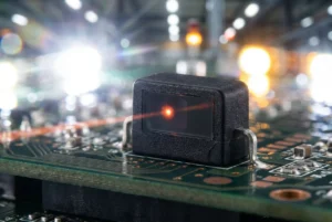 Schwarze Epoxid-Fotodiode zur Verwendung in einem Detektor zur Positionsbestimmung im Freien