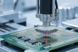 Flip-Chip für Hochgeschwindigkeits-Si-PIN-Photodioden, montiert auf einem Transimpedanzverstärker für optische 800G-Transceiver (Bare Die)