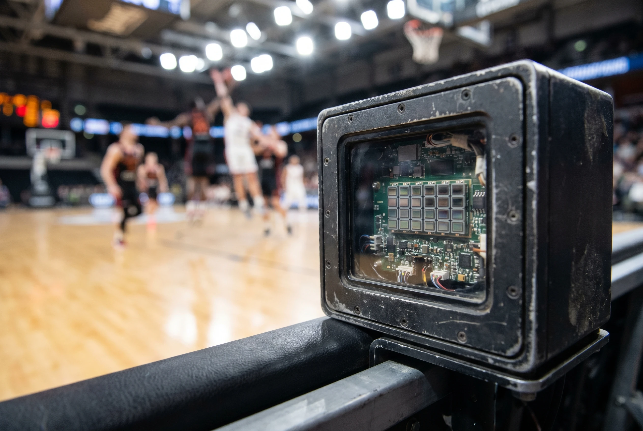 Si PIN LiDAR photodiodes mounted in sports tracking array for real-time athlete performance monitoring