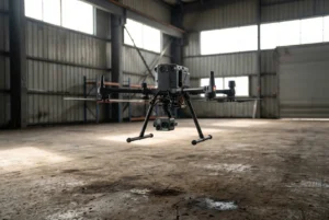 Optical flow sensors for drones mounted on UAV for no-GPS hover testing